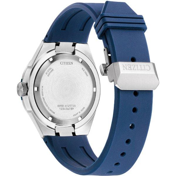 Citizen Men's NA1005-17L ( Watch Series 8 Mechanical 870 Mechanical) Round Watch Blue Stainless