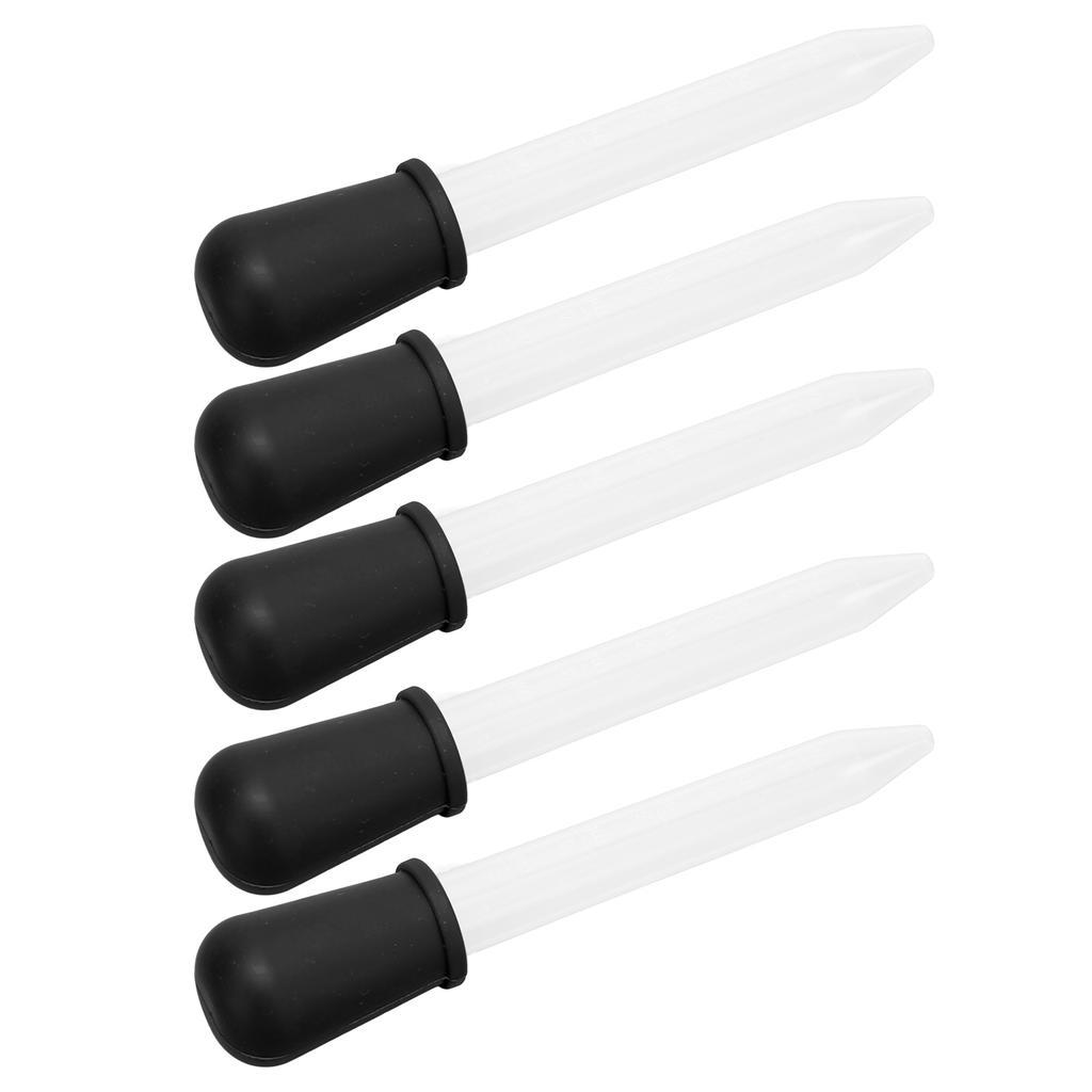 5Pcs Transfer Pipettes 5ml Silicone Material Easy Cleaning Making Disposable   Dropper