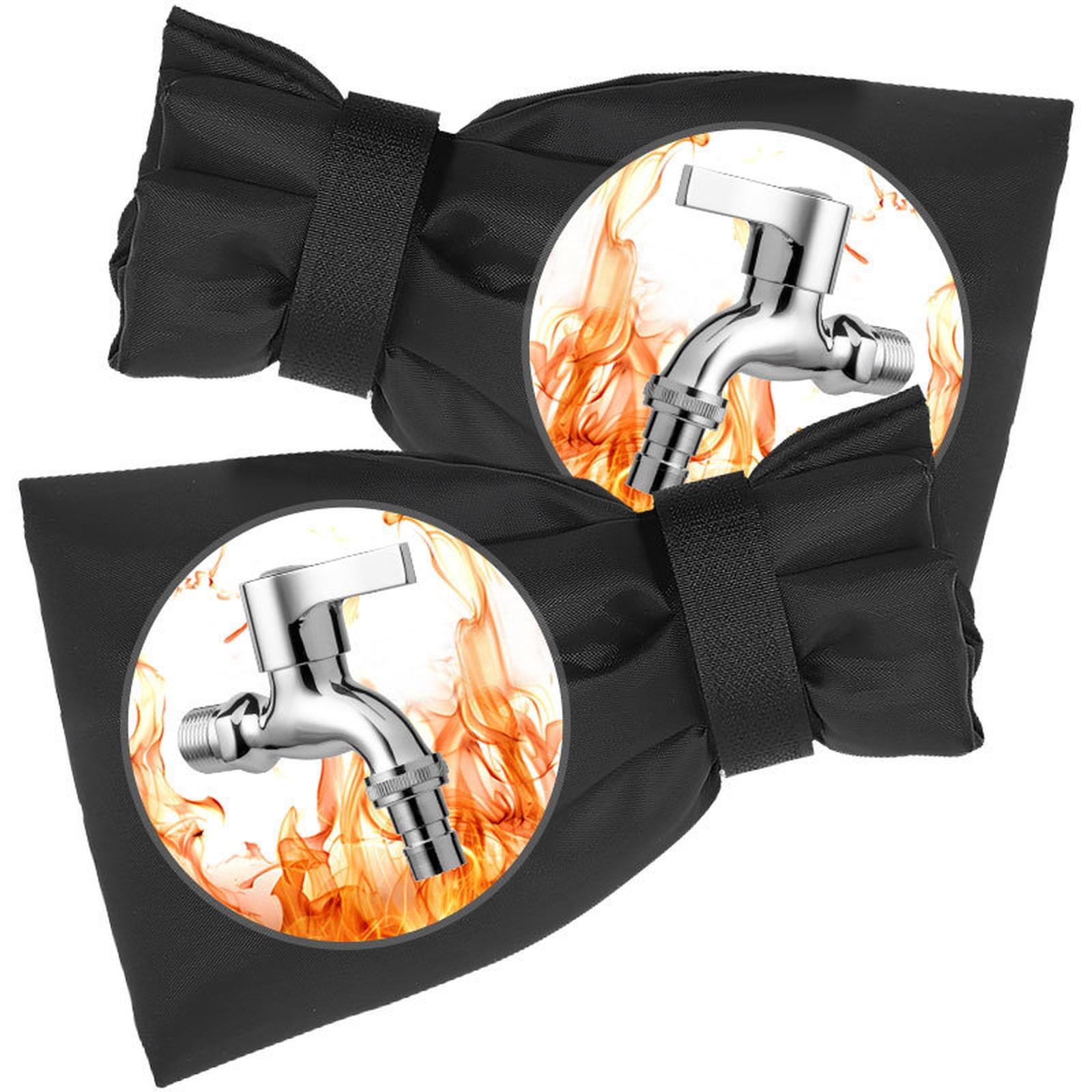 

New 210D Oxford Faucet Cover Black General Anti- Cover Faucet Garden One Size