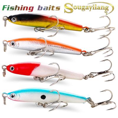 Crankbaits Przynęta na ryby 4 szt. Sztuczna Minnow Przynęta na ryby Wędkarstwo Twarde przynęty Wędkarstwo okoniowe i pstrągowe