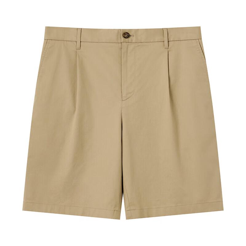 HAZZYS Men's 2025 Summer Cotton Blend Relaxed Fit Shorts