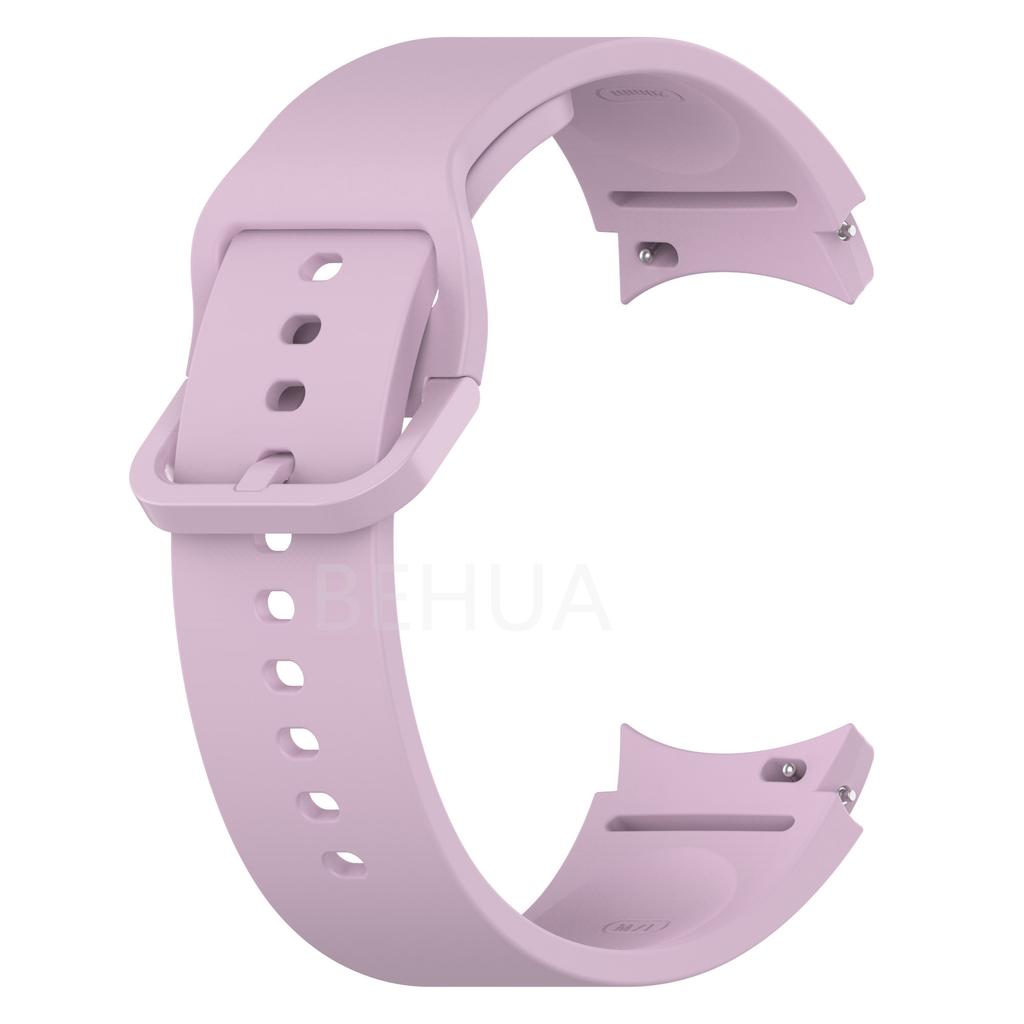 20mm Watchstrap Band For Samsung Galaxy Watch 6 5 4 40mm 44mm classic 47mm 43mm Strap Bracelet Silicone Wristband Plastic buckle