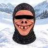 Funny Realistic Face Ski Mask,Old Man Ski Mask Funny Realistic Face ,Novelty Winter Face Cover For Skiing Parties