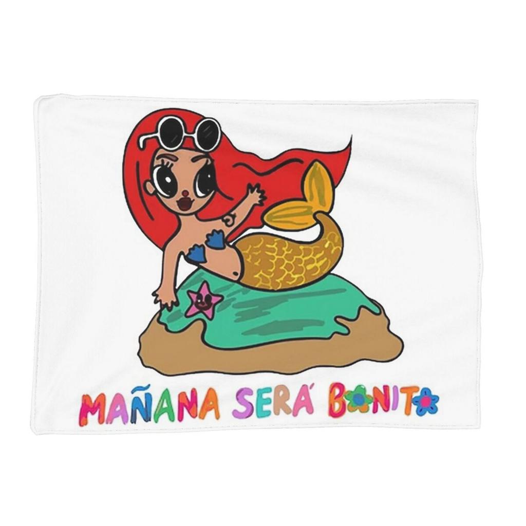 Manana Sera Bonito Colombian Music Singer Karol G Blanket Soft Warm Flannel Throw Blanket Bedding for Living Room Picnic Couch