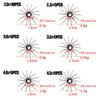 1 Set Of Fishing Hook 12/14 Needles Stainless Steel Squid Hook Fishing Accessories