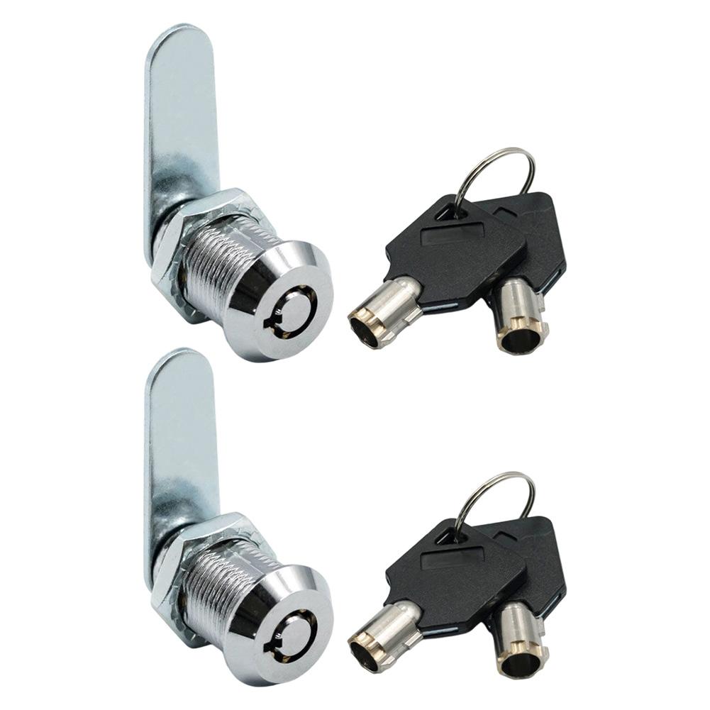 

Set of 2 Threaded Tube Lever Locks with 16MM Cam Lock Cylinder for Secure Furniture Mailbox and Storage Lockers China Mainland