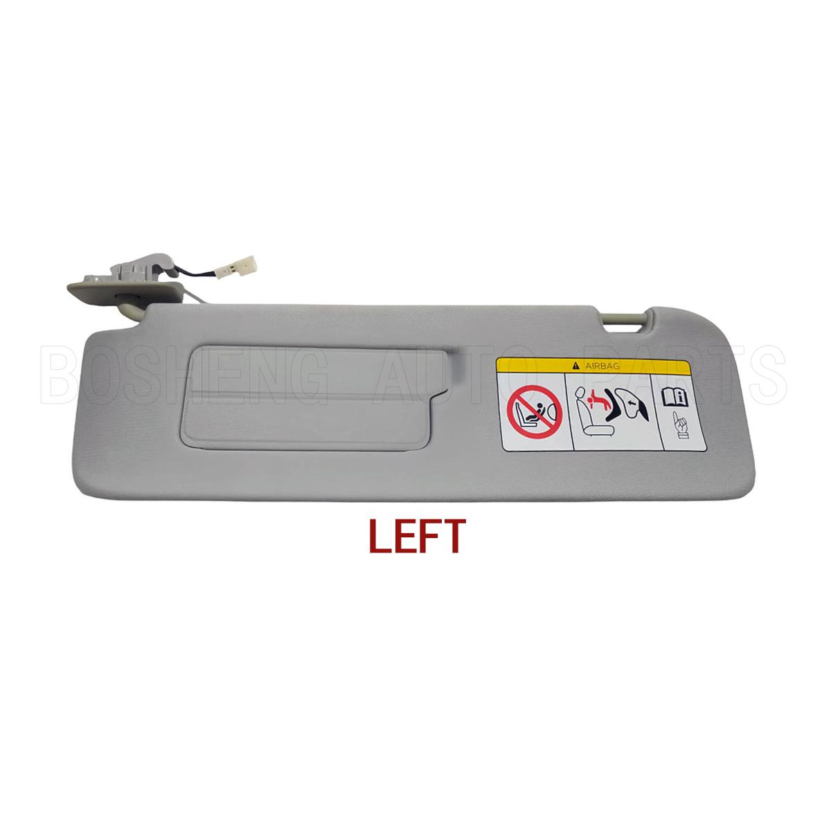 For Tesla Model 3 2017-2023 Model Y 2020-2025 Onwards Left & Right Sun Visor OEM 1088738-41-I 1088740-21-I 1088738-01-I 1088740 Left 1088738-41-I