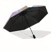 Hello Kitty,Angelic Automatic Folding Umbrella-Simple 8-Rib Design, Bright Cartoon Pattern, Durable Iron Frame, Suitable For Travel, Outdoor