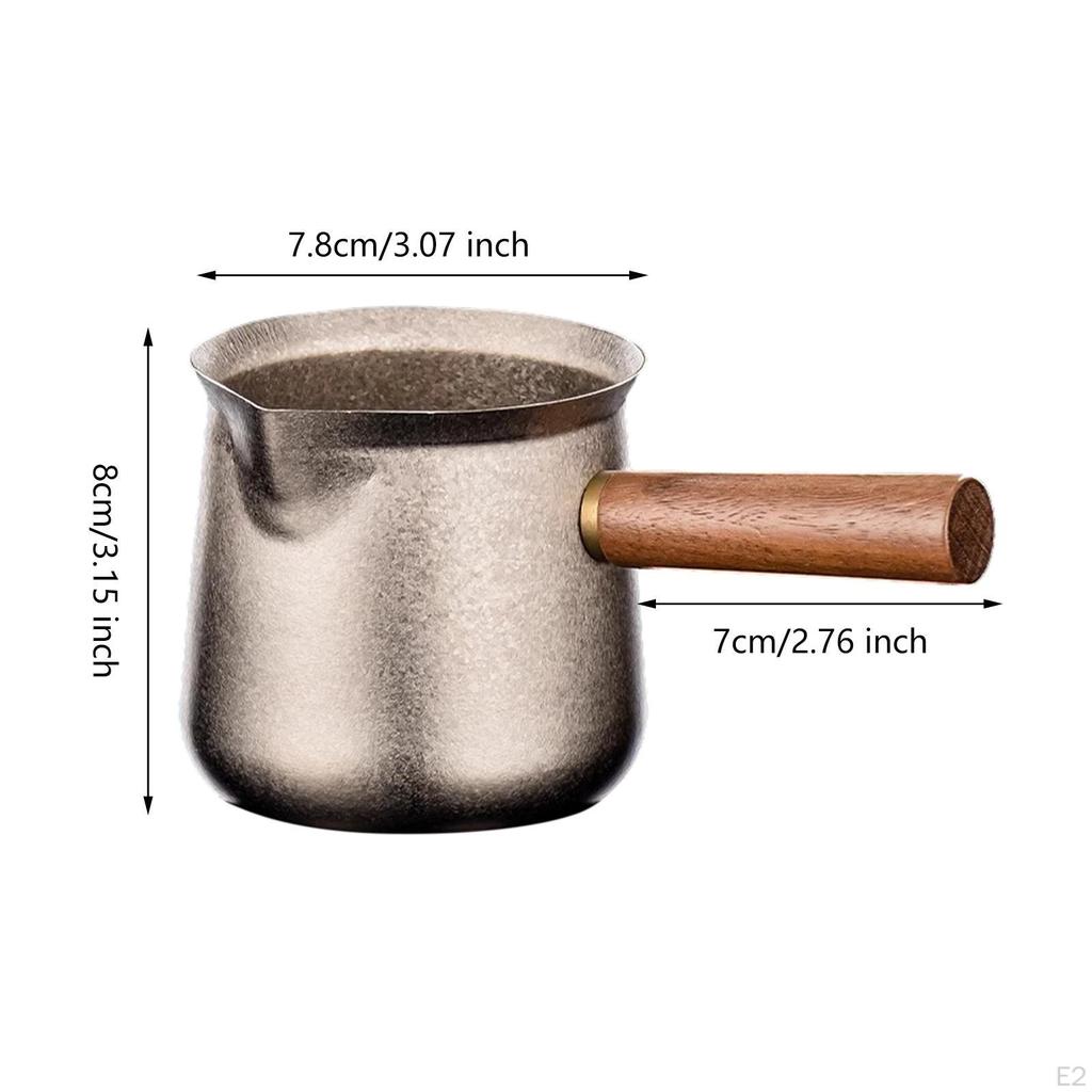 Titanium Tea Maker Pitcher Serving Teaware Coffee Pot Cup Set for Kitchen