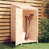 Garden Shed 55x52x112 Cm Solid Fir Wood