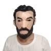 Wolverine Mask Halloween Cosplay Costume Adult Men Funny Face Prop With Black Hair Beard