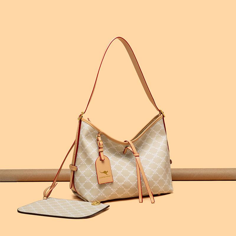 Damen 2025 Retro Floral Tragetasche - High-End, Mode Schulterhandtasche mit großer Kapazität