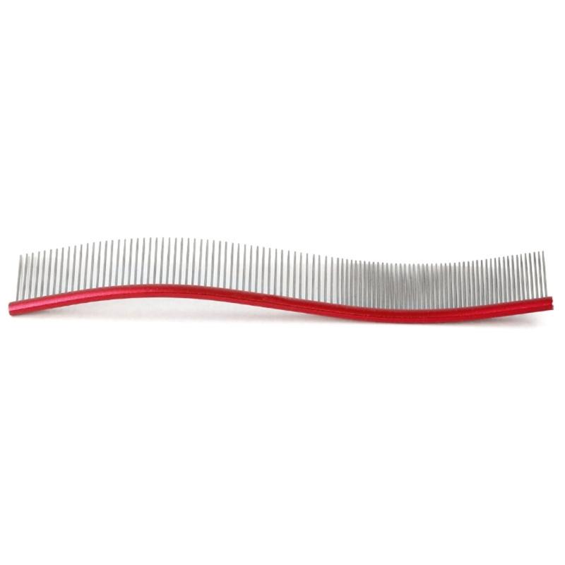 Pet Comb for Cat Shedding Hair Dog Deshedding Comb Easy Clean Curved Comb Hair Remover for Dogs Cats Hair Grooming