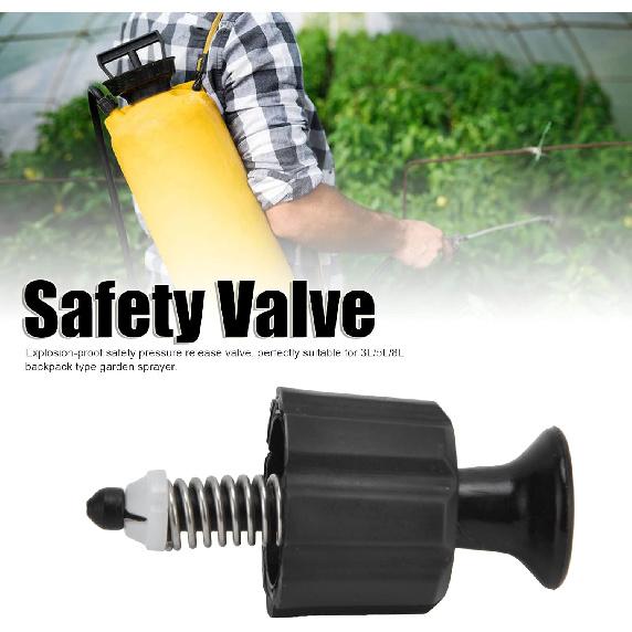 Pressure Release Valve , Pressure Relief Valve Sprayer Accessories , PP Automatic Safety Bleed Valve with Relief Valve , for Outdoor Manual Sprayer