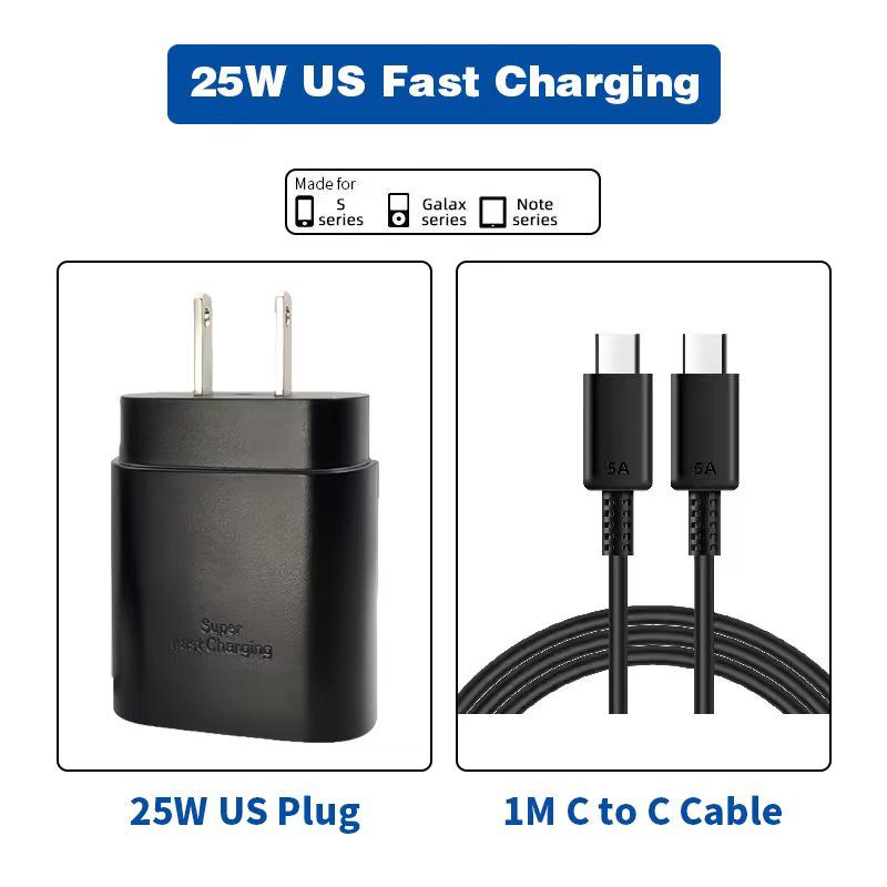Samsung 25W European & British Standard PD Fast Charger