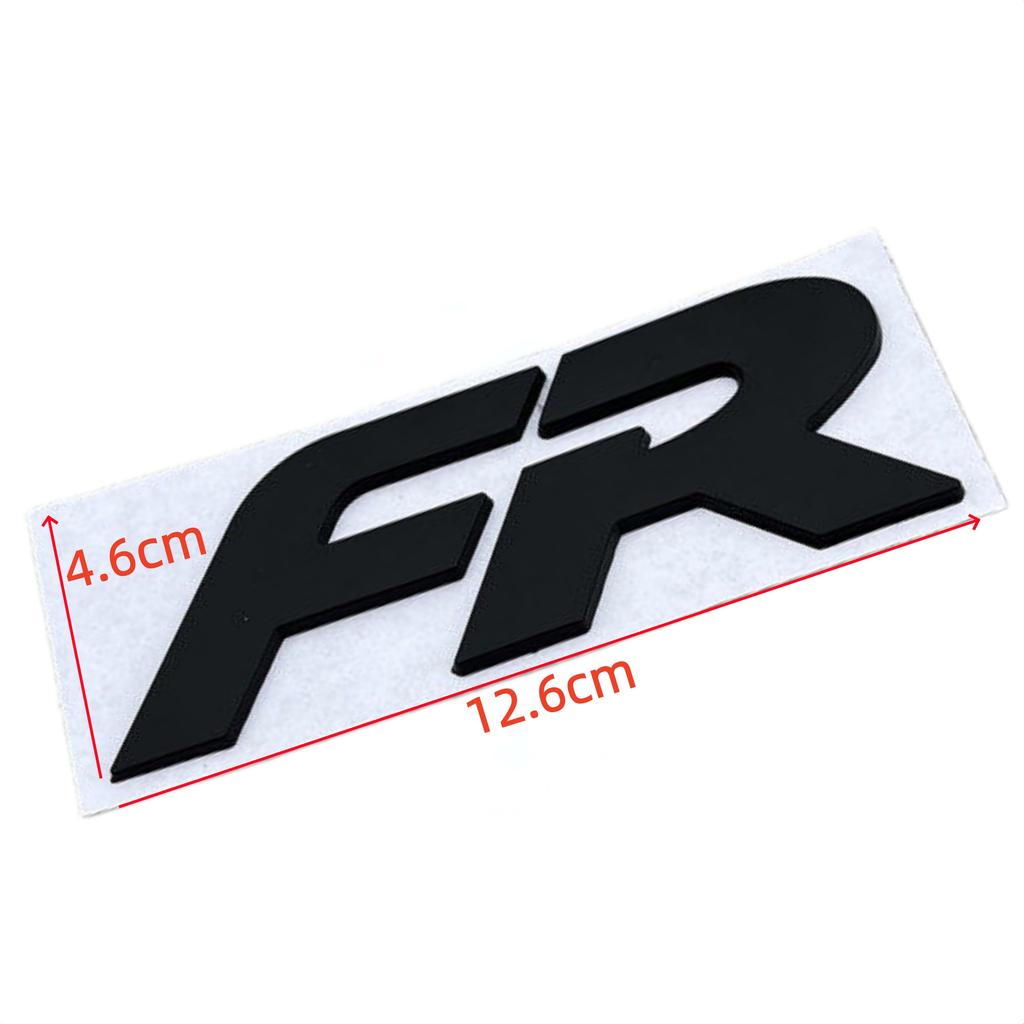 3D Metal Logo Car Rear Trunk Sied Fender Emblem Badge Sticker Decal for Car Decorative Stickers