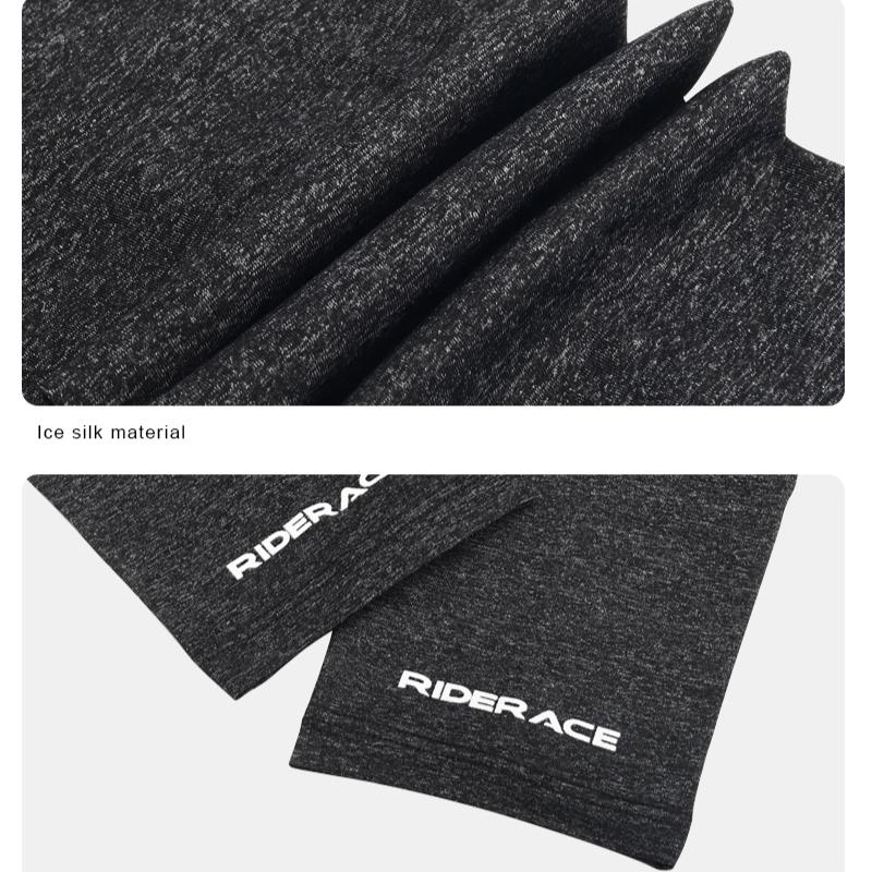 Manga de Brazo de Seda de Hielo Verano Transpirable Secado Rápido Protección Solar UV Para Deportes al Aire Libre Correr Fitness Ciclismo Cubierta de Manga Deportiva