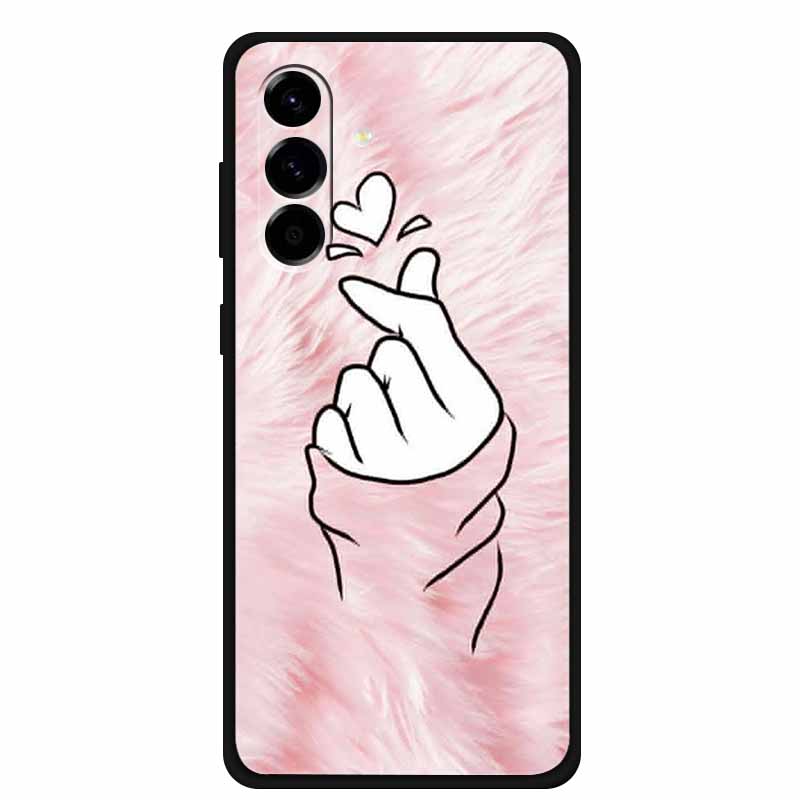 For Samsung Galaxy S26 Case S 26 TPU Cover Soft Silicone Funda Phone Case For Samsung S26 Case Cartoon Cat Lion Shockproof Coque
