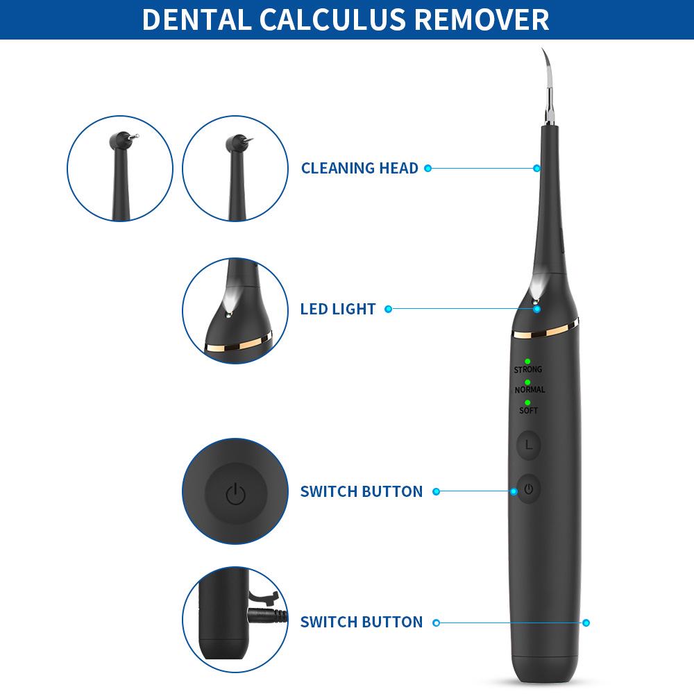 Portable Electric Tooth Scaler: Sonic Teeth Whitening and Calculus Remover