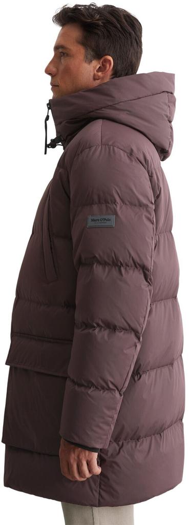 Зимняя куртка Marc O'Polo Kapuzen-Daunenjacke Regular (429096070270) фиолетовая глубина