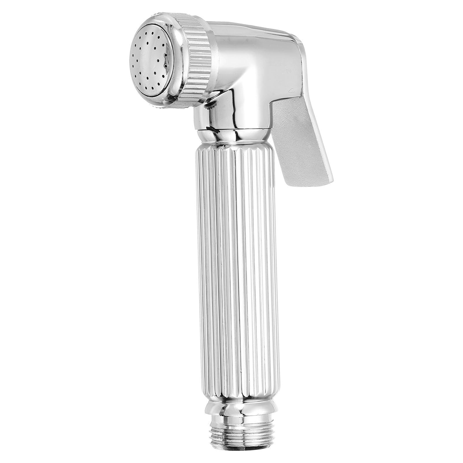 uxcell Bidet Copper Pressurized Handheld Bidet Jet Spray Bidet Attachment for Bidet Toilet Spray Head for Kitchen and Toilet Silver Shower, Shower,