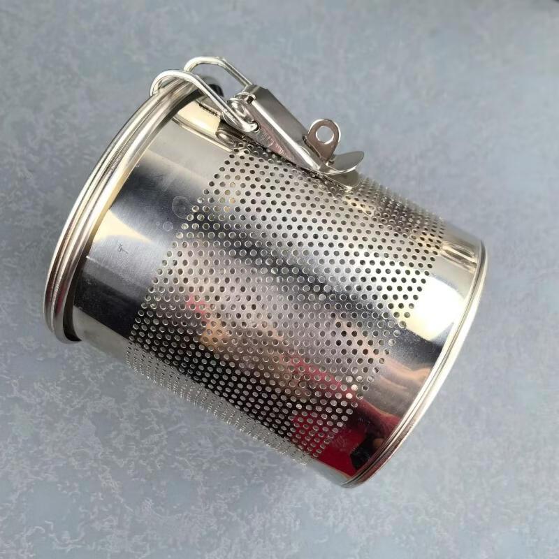 Zhishi 18CM Stainless Steel Mesh Spice Strainer Basket