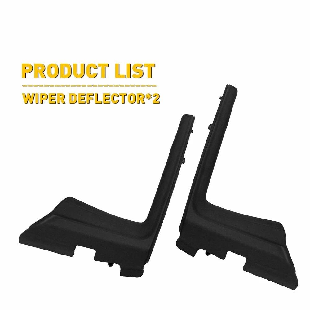 For Toyota Yaris 2012 2013 2014 2015 Car Front Windshield Wrap Corner Trim Wiper Side Trim Cover Lid 53867-52090 53866-52090