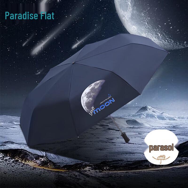 

Tiangtang 3-Fold UV Protection Black Glue Sun/Rain Umbrella