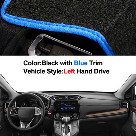Car Dashboard Cover For Honda CRV 2017 2018 2019 Dash Mat Pad Dash Board Cover Carpet Auto Sun Shade DashMat Car Styling