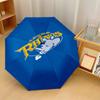 Leeds Rhinos Druk Auto 8?Parasol składany z żebrami Odporny na wiatr Lekki Automatyczny Parasol na co dzień