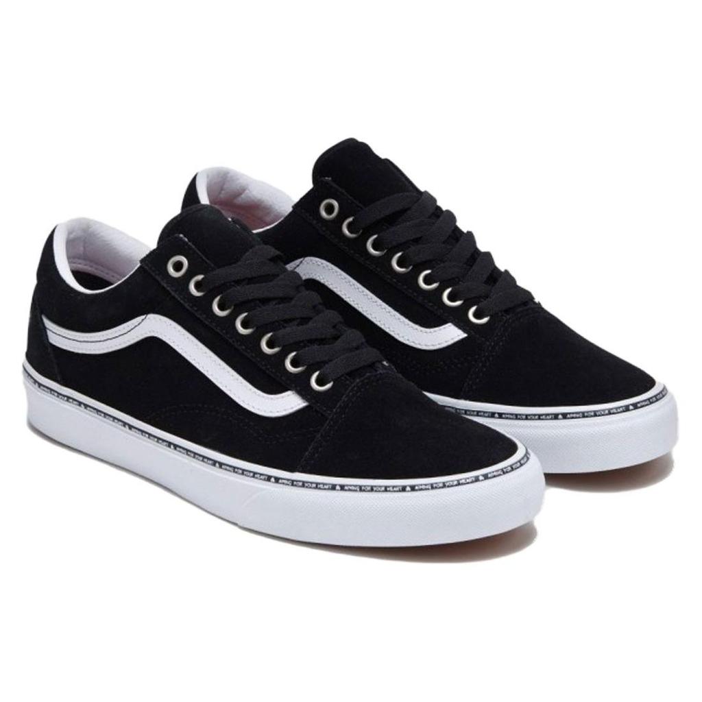 Vans Easy Comfortable Low-Top Skate Shoes Unisex Sneakers Black White VN0005UFY28