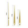 12 Sets Of Pointers Wall Clocks DIY Clocks DIY Accessories Metal Clock Hand Kit: 12 Pairs Of Clock Movement Repair Parts