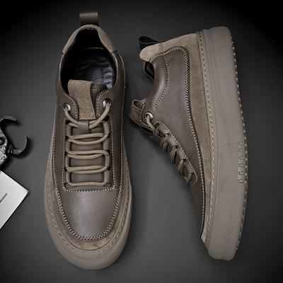 Fashion Genuine Leather Men's Shoes Antiskid Casual Shoes Fashion Men Oxford Shoes Outdoor Sports Sneakers Classic Male Vulcanize Shoes