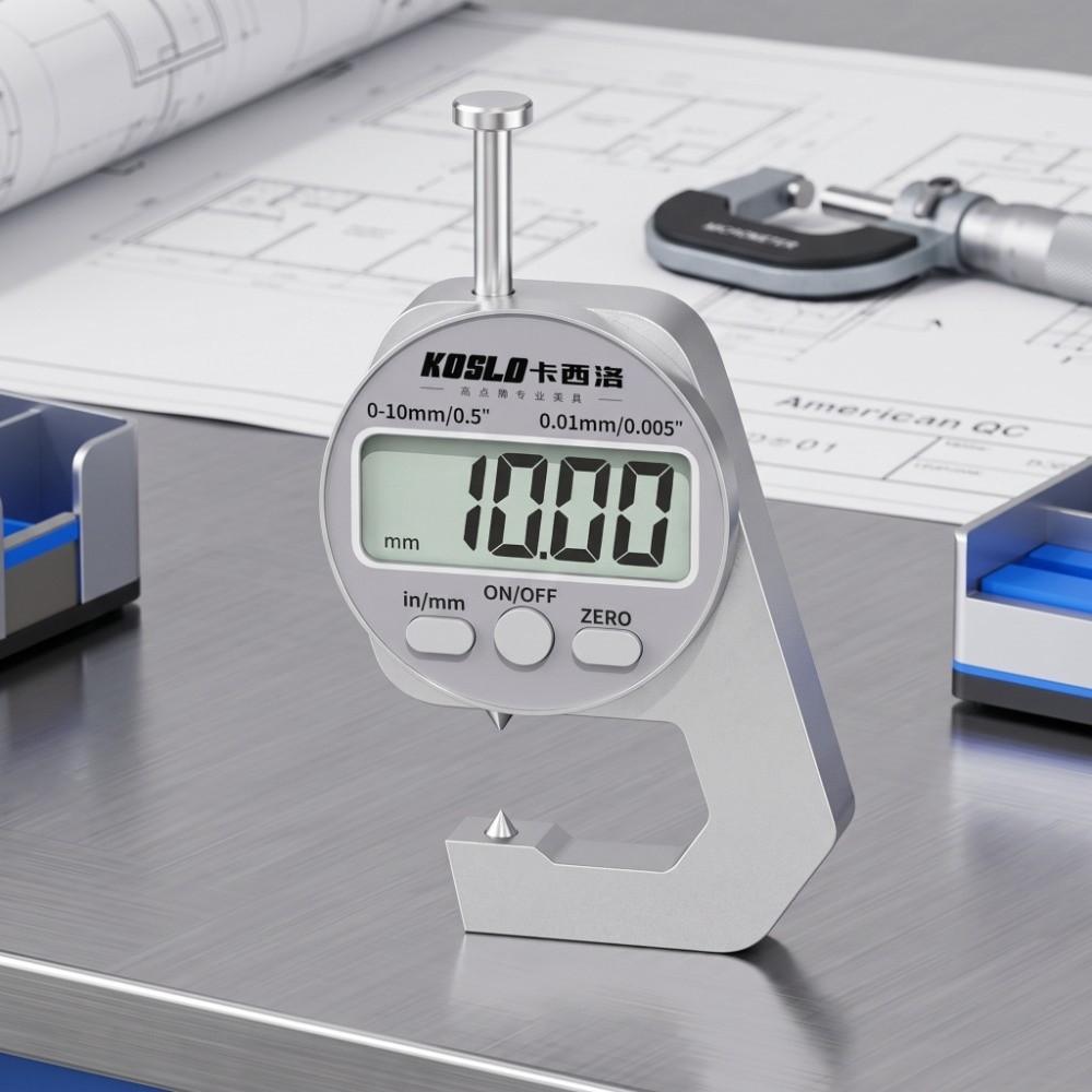 High Precision Thickness Meter Accuracy Electronic Caliper Thin Metal Measurement