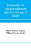 Kniha Mathematics for Collegiate Students of Agriculture and General Science
