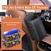 Storage Box Car Tissue Case Adjustable Space Saving Organizers  Car Decoration