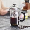 Glass Body High Temperature Resistant Press Filter Coffee Maker Coffee Pot for Household Use600ml