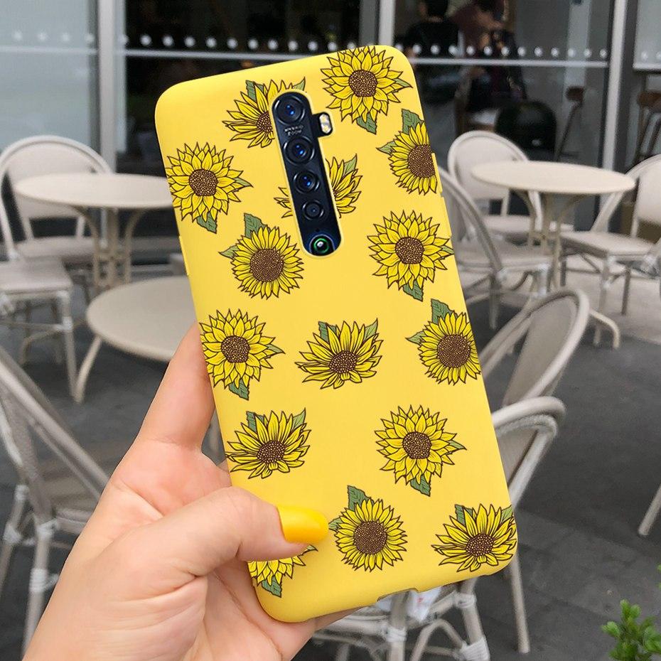 Cute Printed Phone Case For OPPO Reno2 Case Liquid Silicone Soft TPU Back Cover For Oppo Reno2 F / Z Reno 2 2F 2Z Cases Bumper