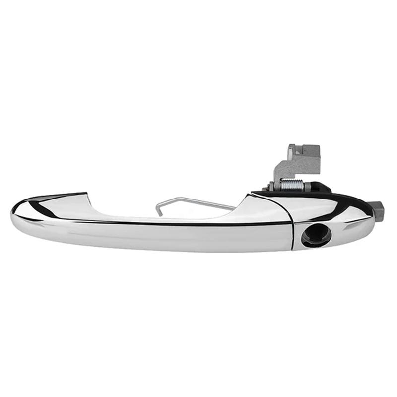 1Pair Side Chrome Door Handle 68069942AC For Fiat 500 2007-2020 Alfa Romeo 147 2000-2010