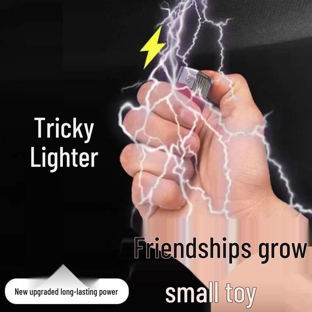 Electric Shock Prank Lighter - Fun Gift for Christmas, Halloween, Birthdays