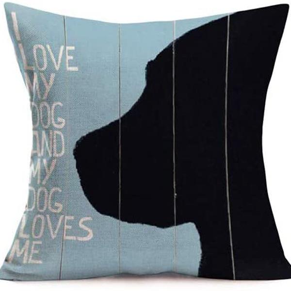 Nordic Cartoon Animal Pillow Cover Cute Printed Linen Pillow Home Ornament Sofa Car Premium Durable Quality Useful