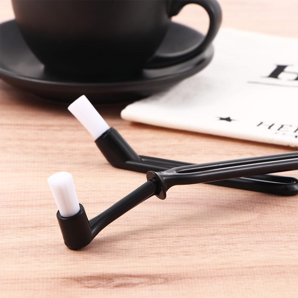 Kitchen with Spoon Group Head PP Handle Espresso Cleaner Coffee Machine Cleaning Tool Grinder Brush