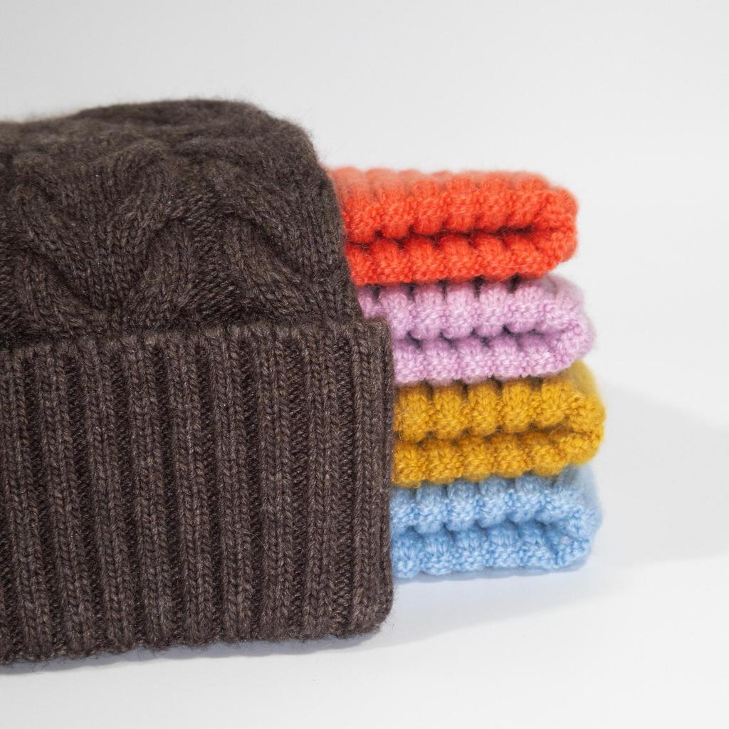 Wool Knit Hat: Thick, Warm, Ear-Protected Balaclava for Autumn & Winter Cycling - Unisex
