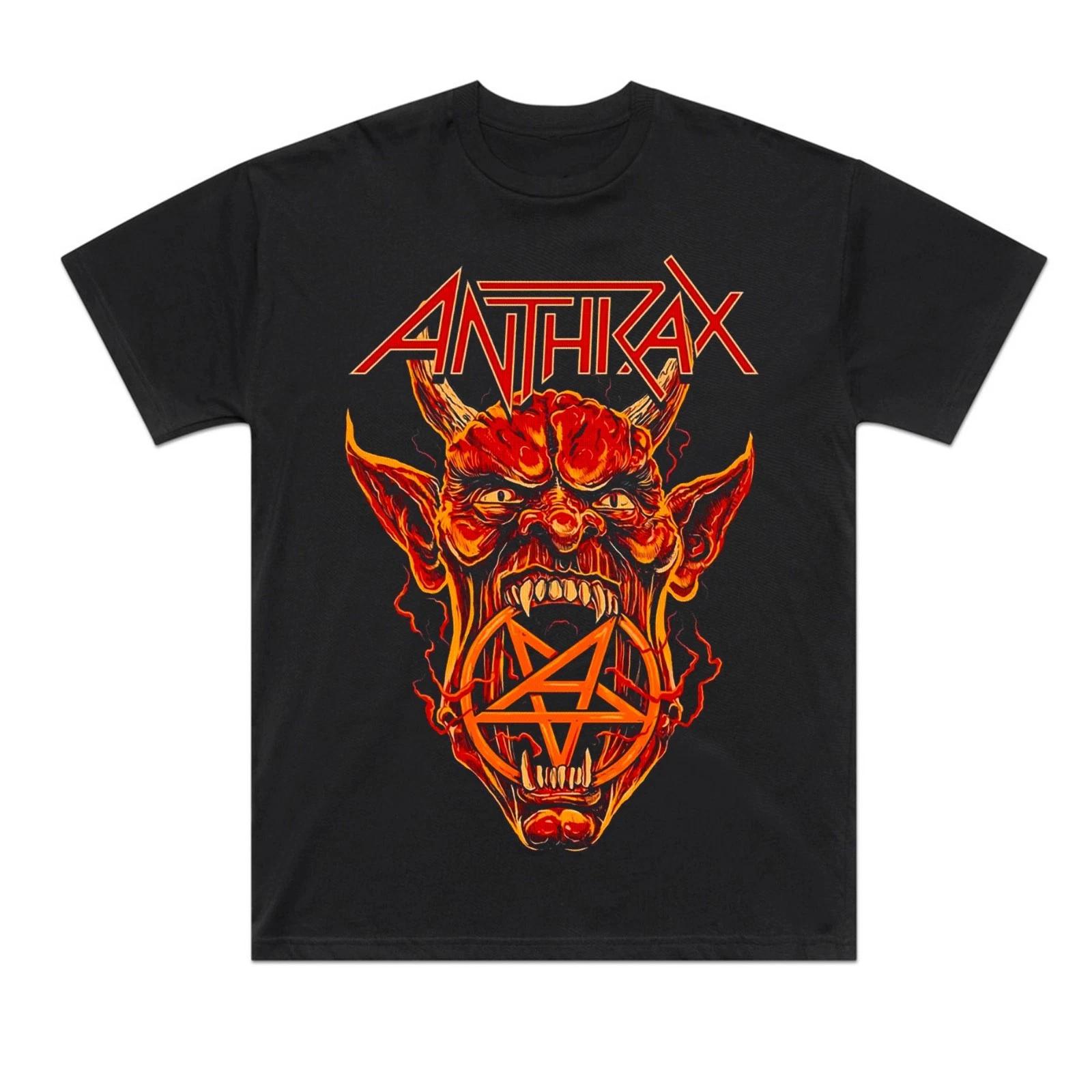 ANTHRAX T shirt BLACK UNISEX MERCH BAND 2XL