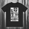 Death Tarot T-shirt Major Mysteries Mystery Shirt Retro Art Magic T-shirt Tarot Reading Grim Reaper Unisex Short Sleeve T-shirt