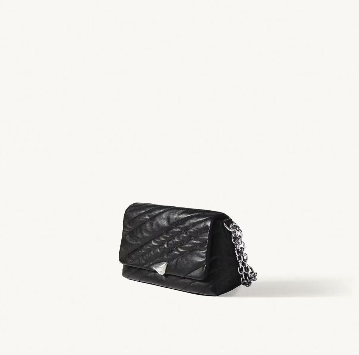 Songshan Women s Genuine Leather Crossbody Bag – Soft, Stylish, and Simple for Everyday Use