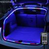 For Tesla Model Y Juniper -2025 Trunk Flow Lamp RGB Ambient Light Trunk DC Plug Multi-speed Hidden Recessed Mounting Lamps