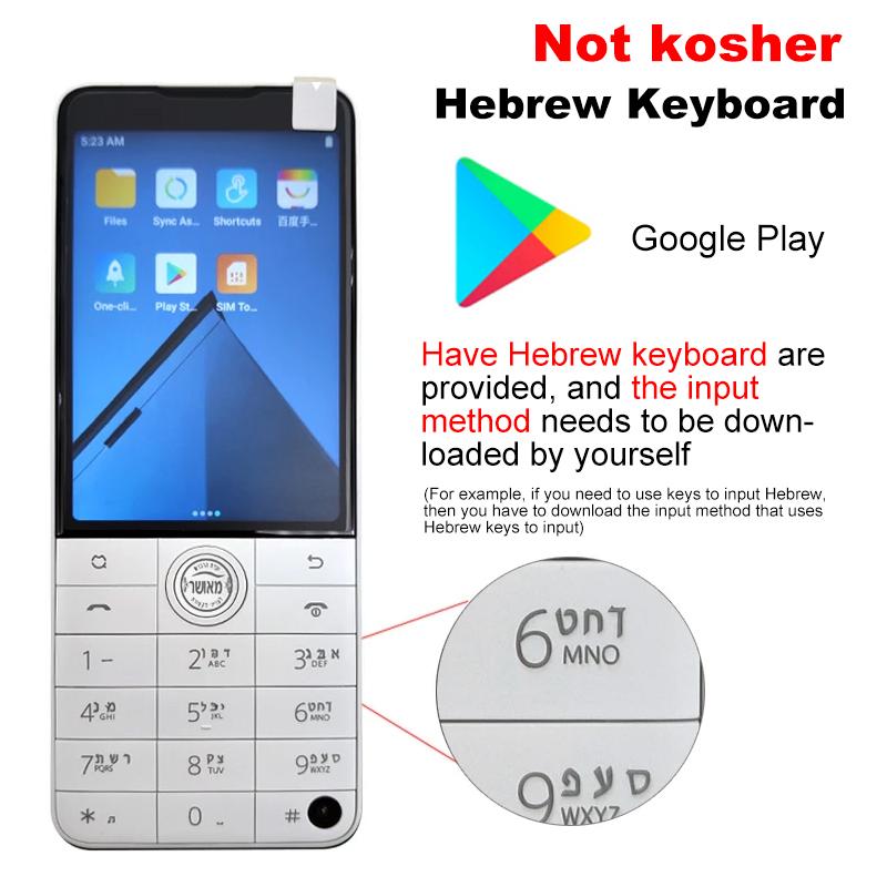 QIN F22 Pro Duoqin MTK Helio G85 Wifi 3,54 Tommer 4GB 64GB Octa Core Bluetooth 5.0 Touchscreen Global Versjon Telefon