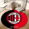 1pc Football Team (7) Design Printed Area Round Carpet for Bedroom Living Room Home Decor Rugs Mat Non Slip Mat Rug for Bedside