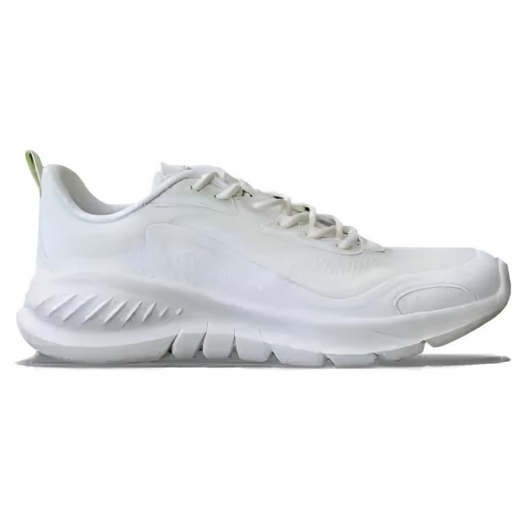Li Ning Slip Resistant Abrasion Resistant Low top Running Shoes Women's White Green ARSU106-3